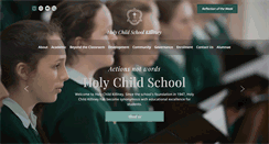 Desktop Screenshot of holychildkilliney.ie
