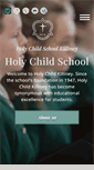 Mobile Screenshot of holychildkilliney.ie